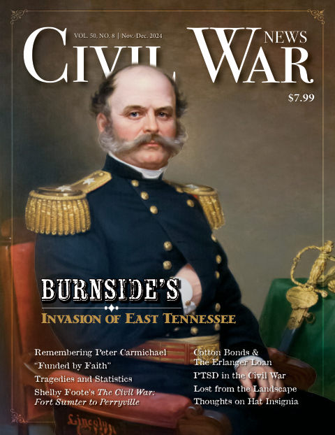 Civil War News November-December 2024 front cover — Vol. 50, No. 8