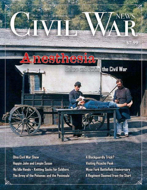 Civil War News July-August 2025 front cover — Vol. 51, No. 4