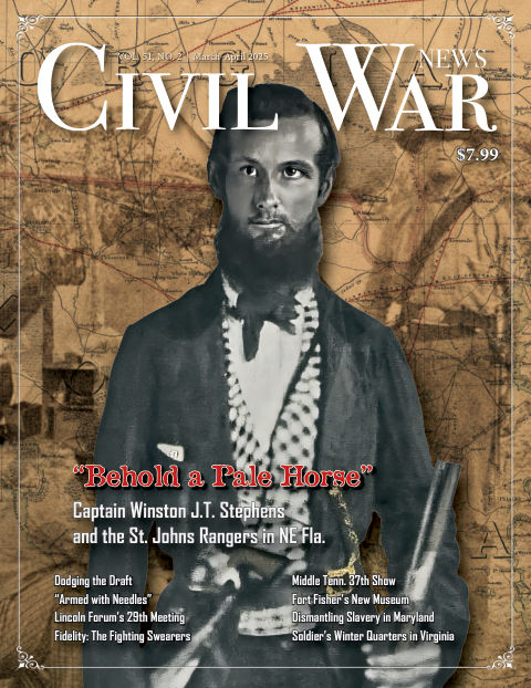 Civil War News March-April 2025 front cover — Vol. 51, No. 2