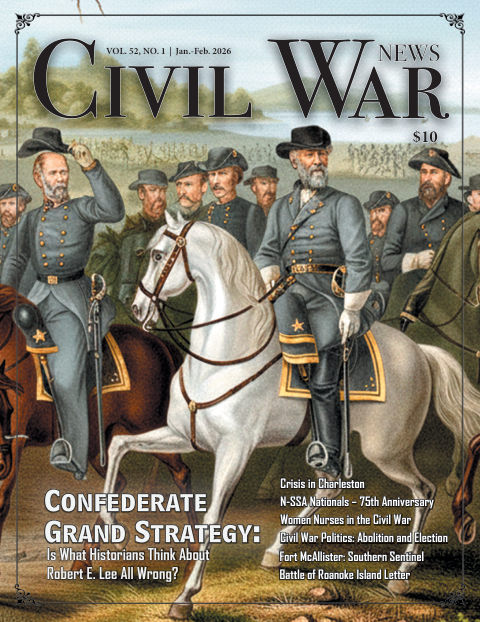 Civil War News January-February 2026 front cover — Vol. 52, No. 1