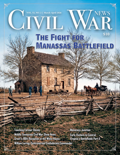 Civil War News March-April 2026 front cover
