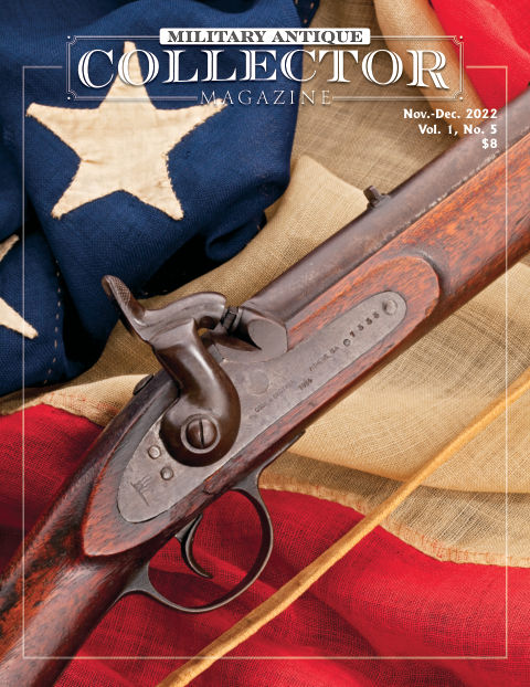 Military Antique Collector November-December 2022 front cover — Vol. 1, No. 5