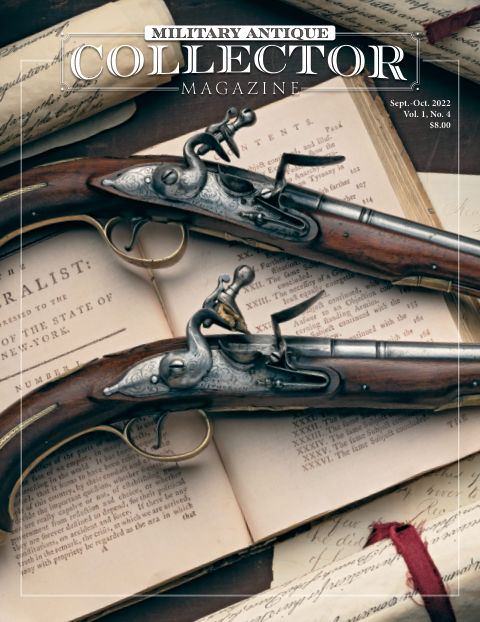 Military Antique Collector September-October 2022 front cover — Vol. 1, No. 4