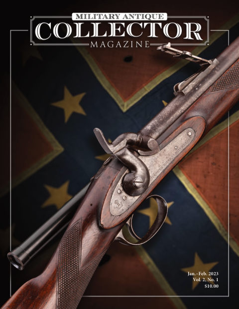 Military Antique Collector January-February 2023 front cover — Vol. 2, No. 1