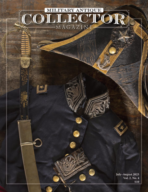 Military Antique Collector July-August 2023 front cover — Vol. 2, No. 4