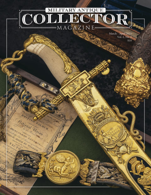Military Antique Collector March-April 2023 front cover — Vol. 2, No. 2