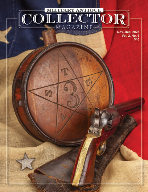 Military Antique Collector November-December 2023 front cover — Vol. 2, No. 6