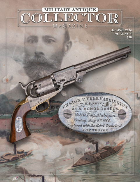 Military Antique Collector January-February 2024 front cover — Vol. 3, No. 1