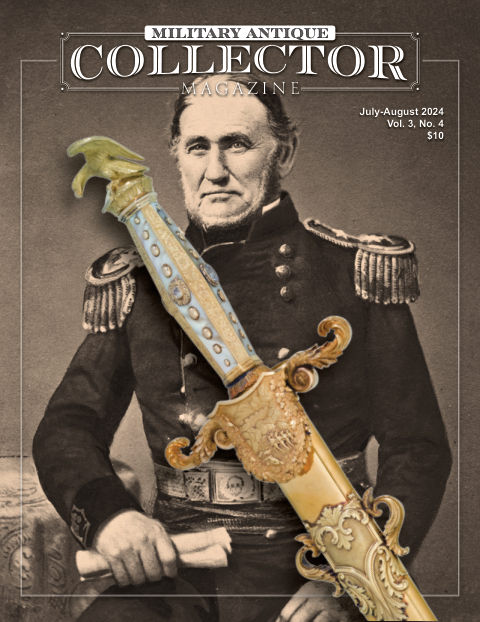 Military Antique Collector July-August 2024 front cover — Vol. 3, No. 4