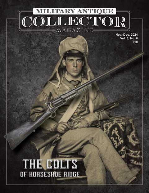 Military Antique Collector November-December 2024 front cover — Vol. 3, No. 6