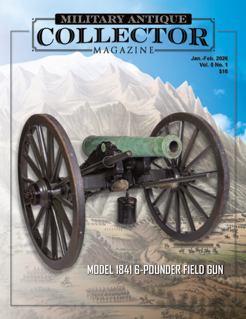 Military Antique Collector January-February 2026 front cover