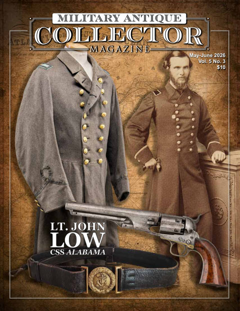Military Antique Collector May-June 2026 front cover — Vol. 5, No. 3