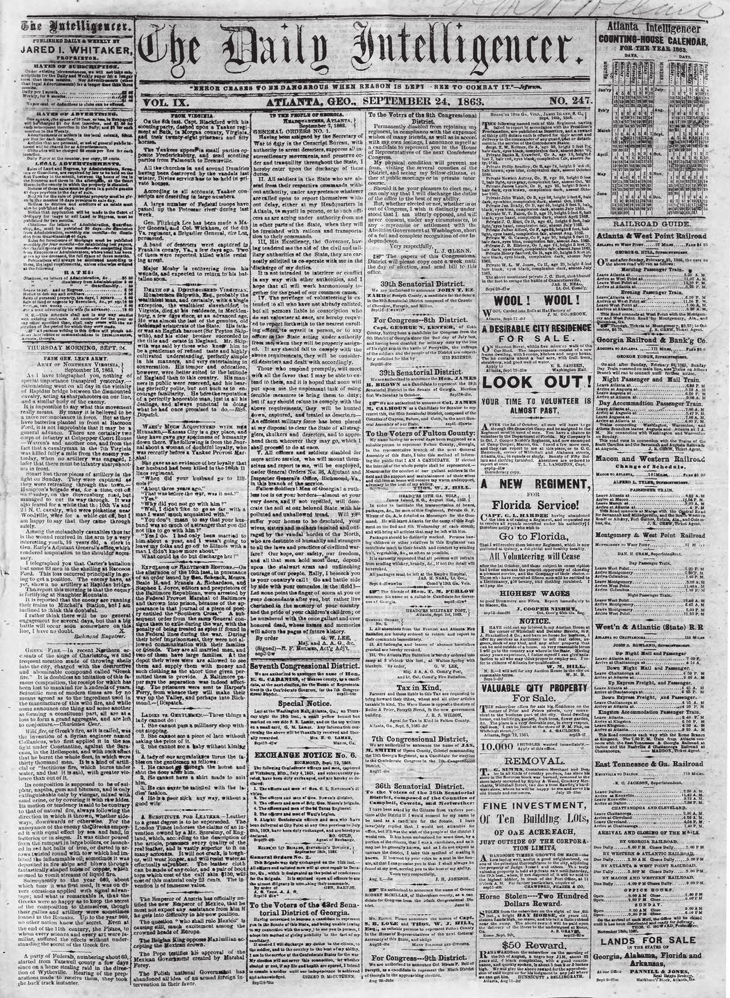 Barnard: Photographer of 1863.