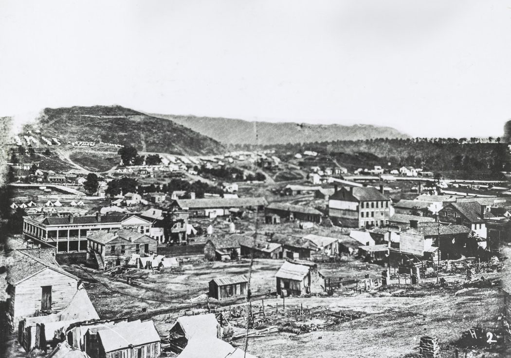 org/) also contains each          Part of the Chickamauga battlefield. (Library of Congress)